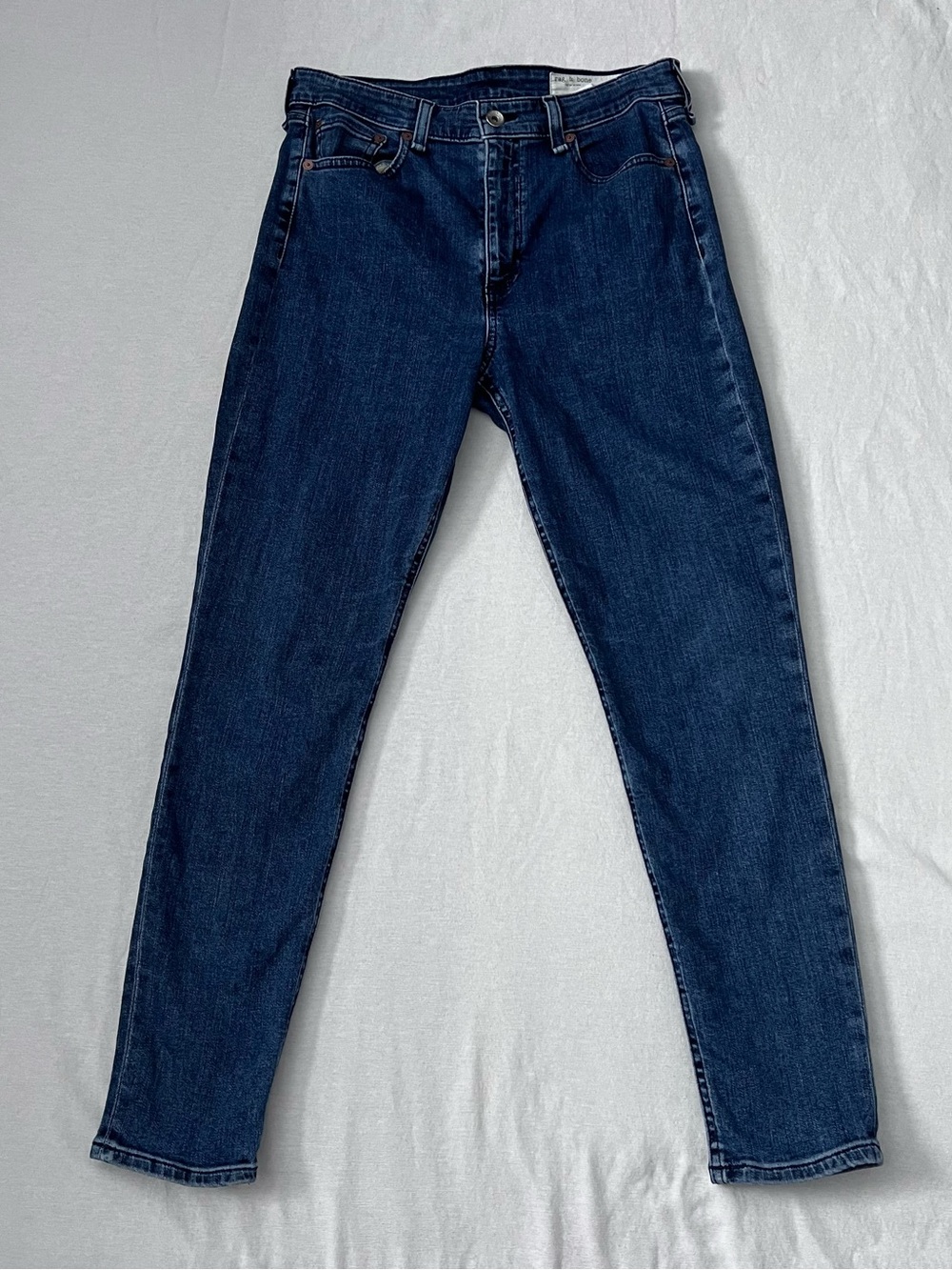 Rag & Bone Nina High Rise Ankle Skinny Jeans Dark Wash 29